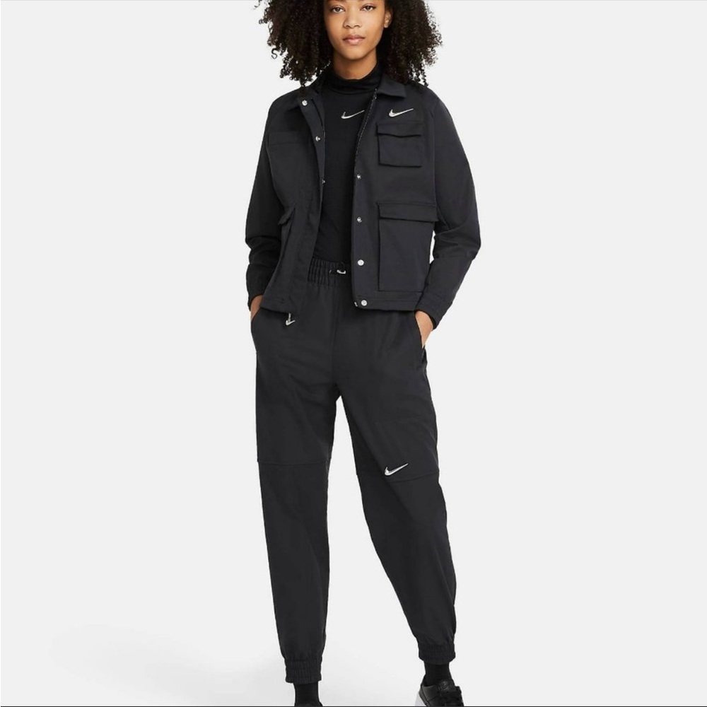 Nike Sportswear Swoosh Woven Utility Cargo Jacket